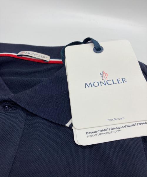 MONCLER（モンクレール）MONCLER (モンクレール) マグリアワッペン ポロシャツ ネイビー サイズ:XLの古着・服飾アイテム