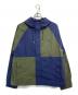 maison kitsune（メゾンキツネ）の古着「ファックスパッチナイロンジャケット」｜カーキ×ネイビー