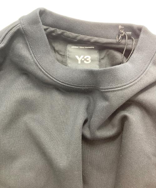 Y-3（ワイスリー）Y-3 (ワイスリー) LOGO CREW スウェット ブラック サイズ:Lの古着・服飾アイテム