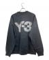 Y-3 (ワイスリー) LOGO CREW スウェット ブラック サイズ:L：13000円