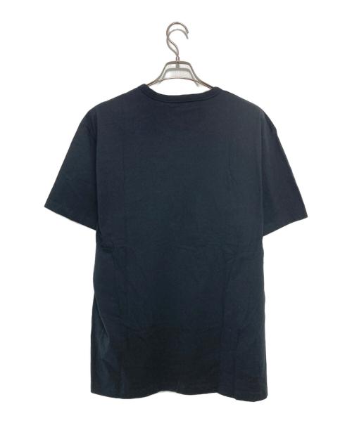 maison kitsune（メゾンキツネ）maison kitsune (メゾンキツネ) フォックスパッチポケットTシャツ ブラック サイズ:XXL 未使用品の古着・服飾アイテム