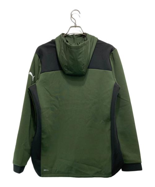 PUMA（プーマ）PUMA (プーマ) STRENGTH TRAIN ニットジャケット オリーブ サイズ:XL 未使用品の古着・服飾アイテム