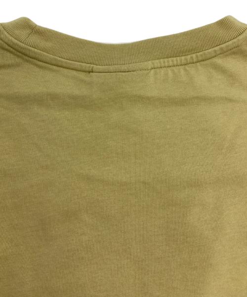 maison kitsune（メゾンキツネ）maison kitsune (メゾンキツネ) フォックスヘッド オーバーサイズTシャツ ベージュ サイズ:XL 未使用品の古着・服飾アイテム