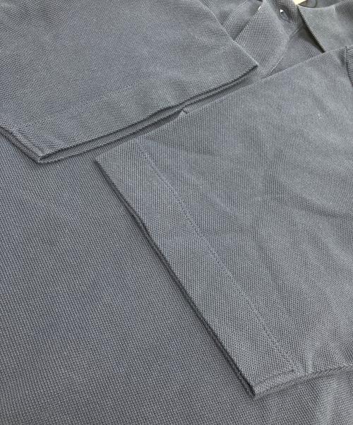 maison kitsune（メゾンキツネ）maison kitsune (メゾンキツネ) フォックスパッチポロシャツ ネイビー サイズ:XLの古着・服飾アイテム