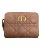 Christian Diorクリスチャン ディオール）の古着「カナージュ Caro Scarlet /カロ スカーレットウォレット」｜ピンク