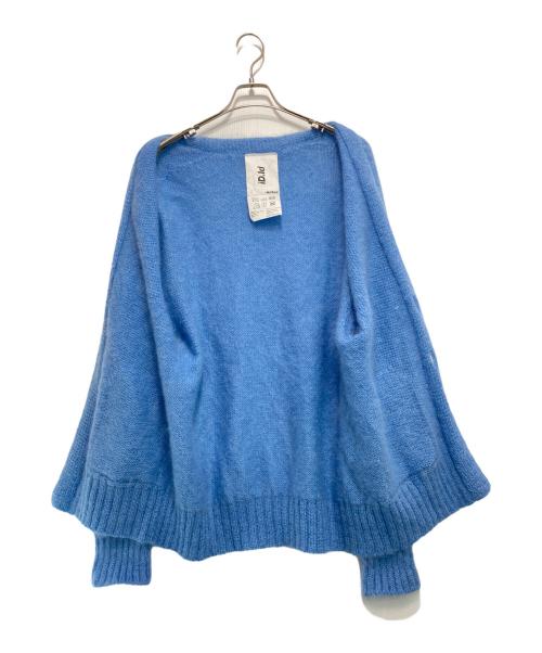 ID.Id（アイディー）ID.Id (アイディー) KID MOHAIR モヘアカーディガン スカイブルー サイズ:Mの古着・服飾アイテム