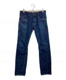 Denham×FULLCOUNT（デンハム×フルカウント）の古着「コラボデニムパンツ」｜インディゴ