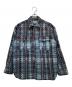C.E（シーイー）の古着「CHECK PRINT DENIM SHIRT」｜インディゴ