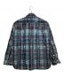 C.E (シーイー) CHECK PRINT DENIM SHIRT インディゴ サイズ:M：11000円