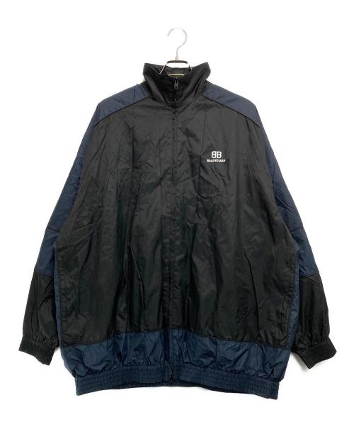 BALENCIAGA（バレンシアガ）BALENCIAGA (バレンシアガ) BB ZIP UP JASCKET ブラック サイズ:48の古着・服飾アイテム