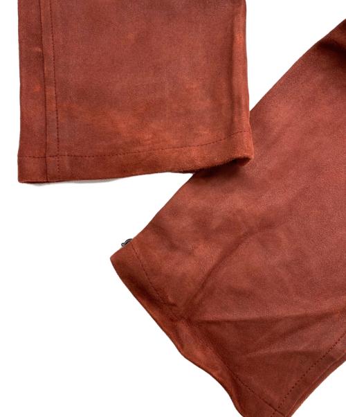 THE ROW（ザ ロウ）THE ROW (ザ ロウ) ラムレザーパンツ ブラウン サイズ:Sの古着・服飾アイテム