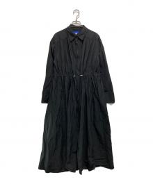 BLUE LABEL CRESTBRIDGE（ブルーレーベルクレストブリッジ）の古着「ライトファンクションタフタコート」｜ブラック