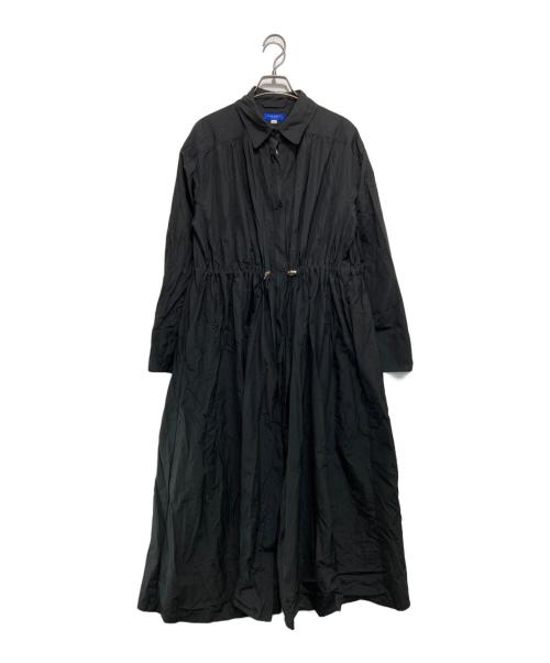 BLUE LABEL CRESTBRIDGE（ブルーレーベルクレストブリッジ）BLUE LABEL CRESTBRIDGE (ブルーレーベルクレストブリッジ) ライトファンクションタフタコート ブラック サイズ:38の古着・服飾アイテム