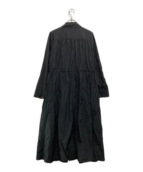 BLUE LABEL CRESTBRIDGE（ブルーレーベルクレストブリッジ）BLUE LABEL CRESTBRIDGE (ブルーレーベルクレストブリッジ) ライトファンクションタフタコート ブラック サイズ:38の古着・服飾アイテム