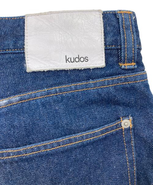 kudos（クードス）kudos (クードス) 20SS Center Pressed Denim Pant  インディゴ サイズ:2の古着・服飾アイテム