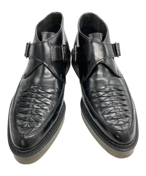 DIESEL（ディーゼル）DIESEL (ディーゼル) DIESEL CREEP DEEPモンクストラップブーツ ブラック サイズ:不明の古着・服飾アイテム