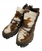 asicsアシックス）の古着「GEL-YETI」｜ブラウン