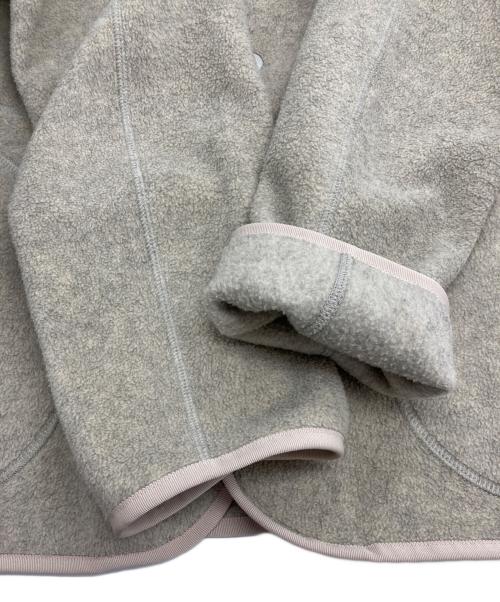 DANTON（ダントン）DANTON (ダントン) フリースカラーレスジャケット ベージュ サイズ:36の古着・服飾アイテム