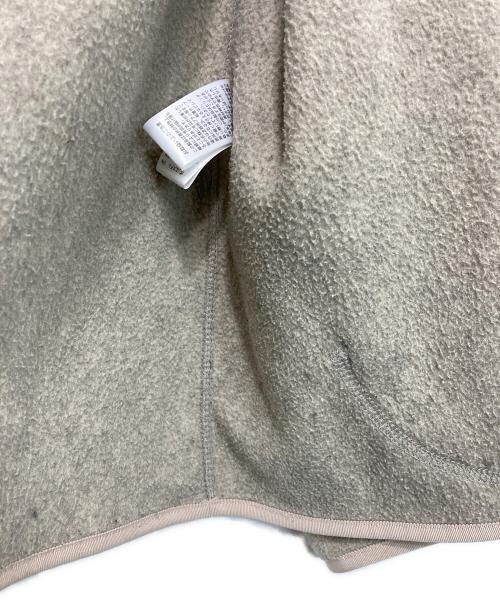 DANTON（ダントン）DANTON (ダントン) フリースカラーレスジャケット ベージュ サイズ:36の古着・服飾アイテム