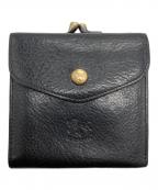 IL BISONTEイル ビゾンテ）の古着「がま口財布」｜ブラック