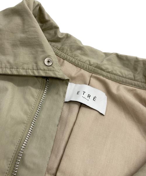 ETRE TOKYO（エトレトウキョウ）ETRE TOKYO (エトレトウキョウ) オーバーサイズミリタリーブルゾン ベージュ サイズ:Sの古着・服飾アイテム