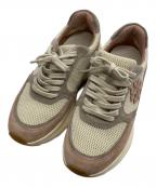 TORY BURCHトリーバーチ）の古着「TRAINER キックトレーナー ローカットスニーカー」｜ベージュ