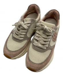 TORY BURCH（トリーバーチ）の古着「TRAINER キックトレーナー ローカットスニーカー」｜ベージュ