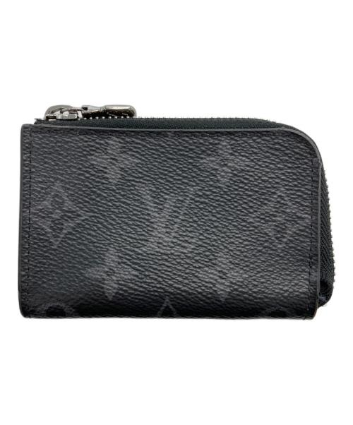 LOUIS VUITTON（ルイ ヴィトン）LOUIS VUITTON (ルイ ヴィトン) モノグラムエクリプス ポルトモネ・ジュール/コインケース ブラックの古着・服飾アイテム
