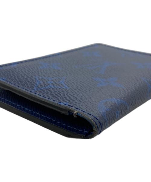 LOUIS VUITTON（ルイ ヴィトン）LOUIS VUITTON (ルイ ヴィトン) タイガラマ カードケース オーガナイザー・ドゥ ポッシュ ブルーの古着・服飾アイテム