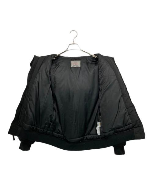 AVIREX（アヴィレックス）AVIREX (アヴィレックス) 中綿ミリタリージャケット ブラック サイズ:Mの古着・服飾アイテム