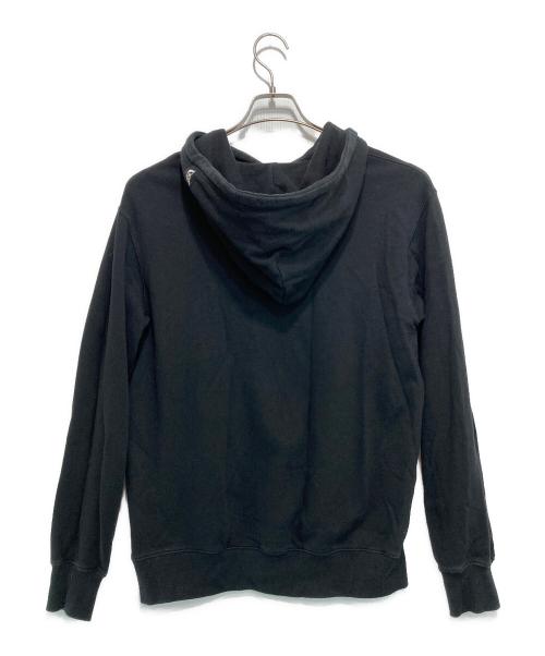 New Era（ニューエラ）New Era (ニューエラ) Yohji Yamamoto pour homme (ヨウジヤマモト プールオム) コラボ刺繍パーカー ブラック サイズ:Sの古着・服飾アイテム