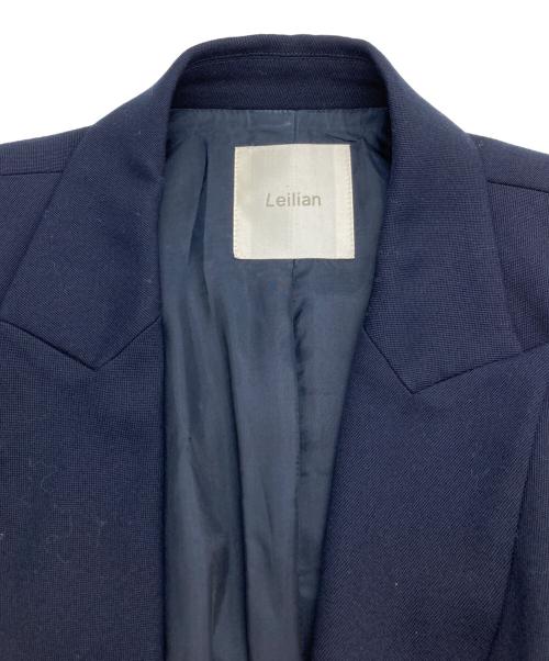 Leilian（レリアン）Leilian (レリアン) ダブルジャケット ネイビー サイズ:11の古着・服飾アイテム