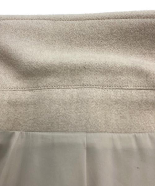 Leilian（レリアン）Leilian (レリアン) ウールメルトンダブルジャケット ベージュ サイズ:9の古着・服飾アイテム