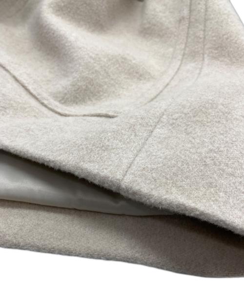 Leilian（レリアン）Leilian (レリアン) ウールメルトンダブルジャケット ベージュ サイズ:9の古着・服飾アイテム