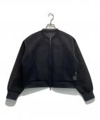 harrissハリス）の古着「ジップアップブルゾン」｜ブラック