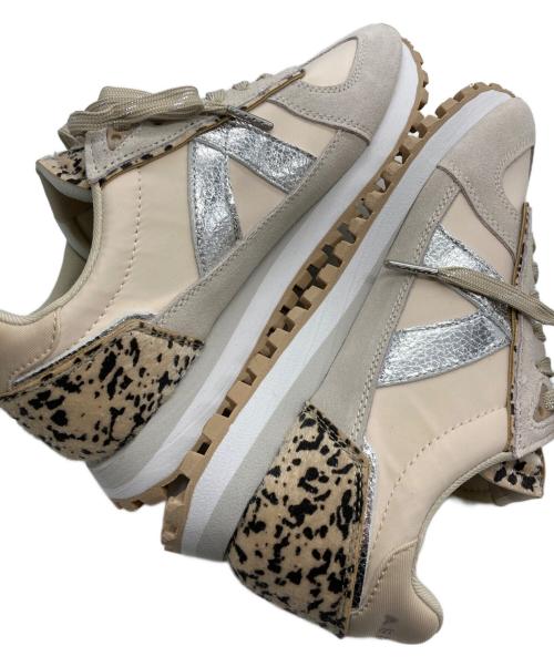 ASFVLT（アスファルト）ASFVLT (アスファルト) gate grey tan silverpony hair ベージュ サイズ:40の古着・服飾アイテム