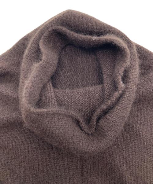 VERMEIL par iena（ヴェルメイユ パー イエナ）VERMEIL par iena (ヴェルメイユ パー イエナ) カシミヤハイネックニット ブラウン サイズ:-の古着・服飾アイテム