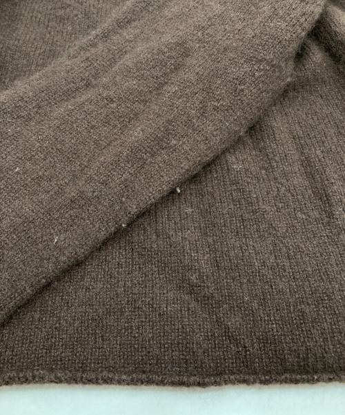 VERMEIL par iena（ヴェルメイユ パー イエナ）VERMEIL par iena (ヴェルメイユ パー イエナ) カシミヤハイネックニット ブラウン サイズ:-の古着・服飾アイテム