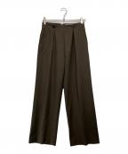 THE SHINZONEザ シンゾーン）の古着「タックパンツ」｜ブラウン