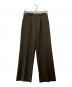 THE SHINZONE（ザ シンゾーン）の古着「タックパンツ」｜ブラウン