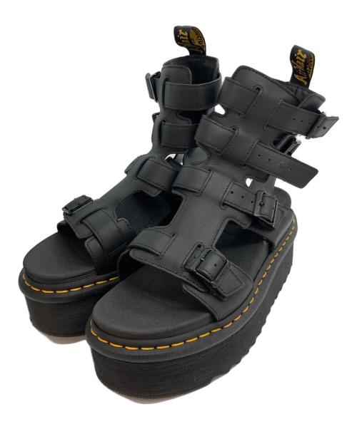 Dr.Martens（ドクターマーチン）Dr.Martens (ドクターマーチン) グラディエーターサンダル ブラック サイズ:UK5の古着・服飾アイテム