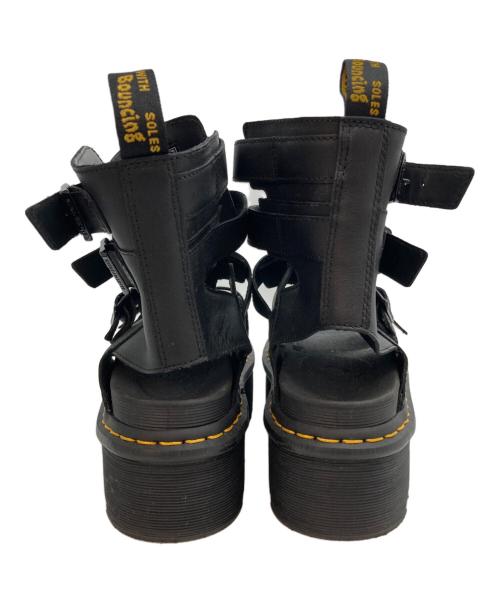 Dr.Martens（ドクターマーチン）Dr.Martens (ドクターマーチン) グラディエーターサンダル ブラック サイズ:UK5の古着・服飾アイテム