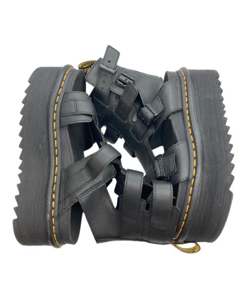 Dr.Martens（ドクターマーチン）Dr.Martens (ドクターマーチン) グラディエーターサンダル ブラック サイズ:UK5の古着・服飾アイテム