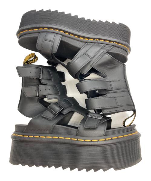 Dr.Martens（ドクターマーチン）Dr.Martens (ドクターマーチン) グラディエーターサンダル ブラック サイズ:UK5の古着・服飾アイテム