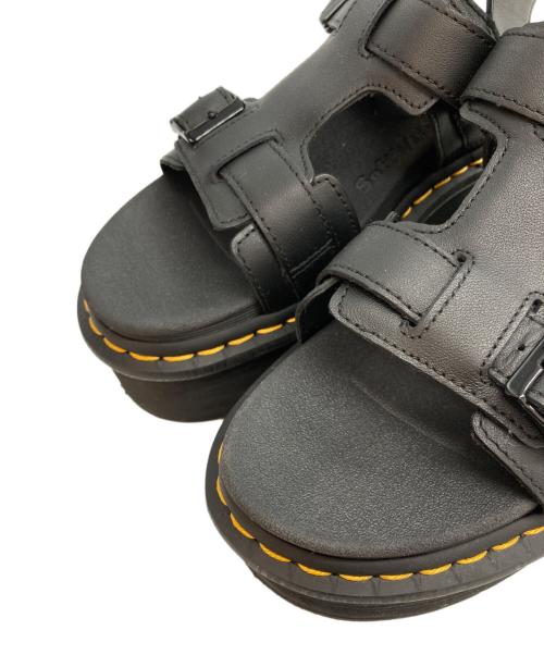 Dr.Martens（ドクターマーチン）Dr.Martens (ドクターマーチン) グラディエーターサンダル ブラック サイズ:UK5の古着・服飾アイテム