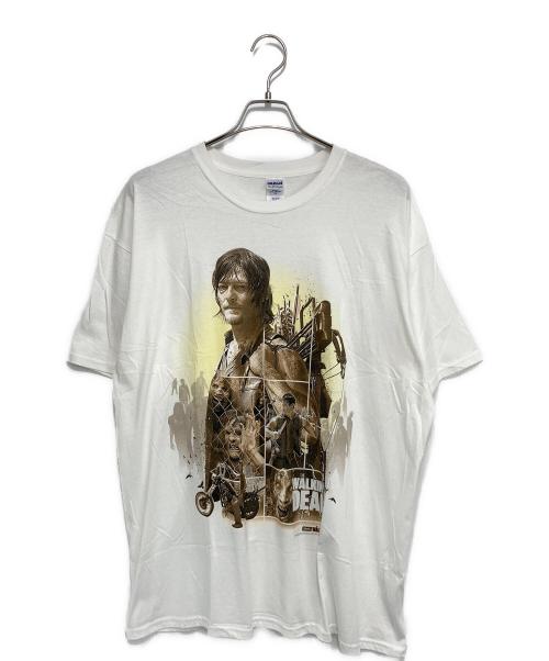 GILDAN（ギルダン）GILDAN (ギルダン) THE WARKING DEAD プリントTシャツ ホワイト サイズ:XLの古着・服飾アイテム
