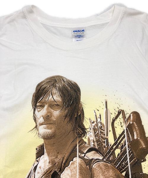 GILDAN（ギルダン）GILDAN (ギルダン) THE WARKING DEAD プリントTシャツ ホワイト サイズ:XLの古着・服飾アイテム