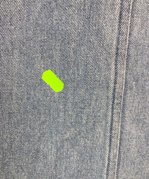 adidas（アディダス）adidas (アディダス) KSENIA SCHNAIDER (クセニア シュナイダー) デニム フレイドジーンズ インディゴ サイズ:Lの古着・服飾アイテム