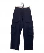 ZARA×STUDIO NICHOLSONザラ×スタジオ ニコルソン）の古着「コラボカーゴパンツ」｜ネイビー
