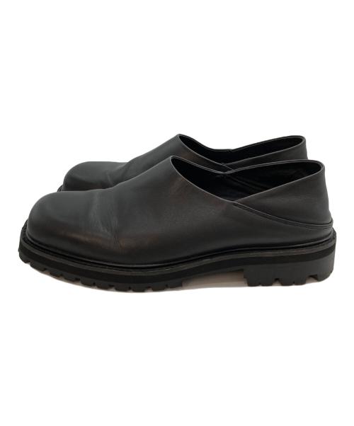 ZARA（ザラ）ZARA (ザラ) スクエアトゥスリッポン ブラック サイズ:42の古着・服飾アイテム